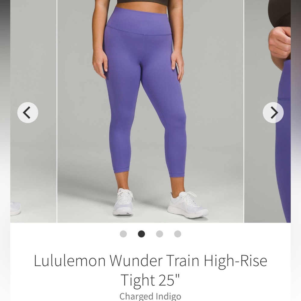 Lululemon Athletica High-Rise Tights in Charged Indigo 8 - Picture 3 of 11